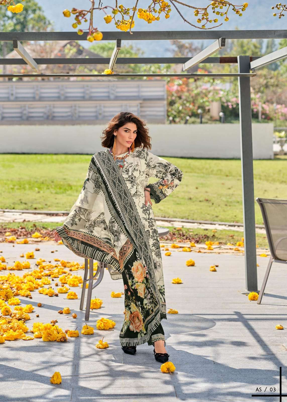 My Fashion Road Varsha Artisan Story Premium Lawn Cotton Suit | AS – 03 My Fashion Road Varsha Artisan Story Premium Lawn Cotton Suit | AS – 03