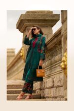 My Fashion Road Varsha Blossom Aura Designer Pashmina Suit | BA – 03