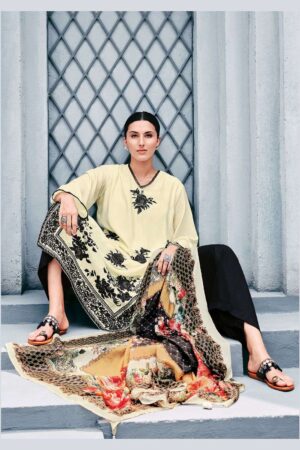 My Fashion Road Varsha Chroma Fancy Muslin Designer Suit | CO – 02