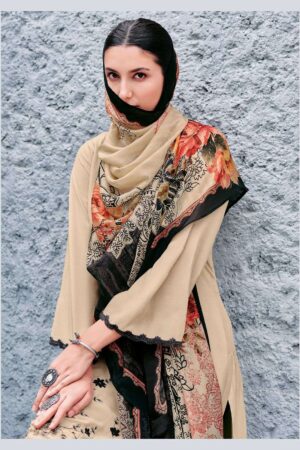 My Fashion Road Varsha Chroma Fancy Muslin Designer Suit | CO – 04