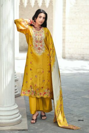 My Fashion Road Varsha Clara Digital Printed Muslin Salwar Suit | CR – 02 My Fashion Road Varsha Clara Digital Printed Muslin Salwar Suit | CR – 02