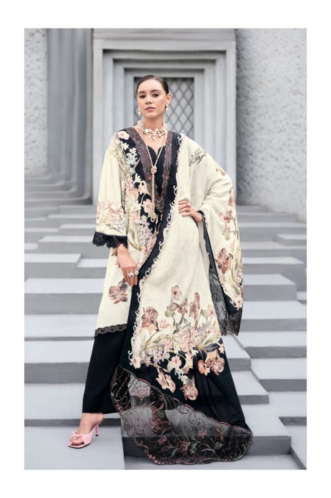 My Fashion Road Varsha Florenza Digital Printed Latest Muslin Suit | FZ – 01