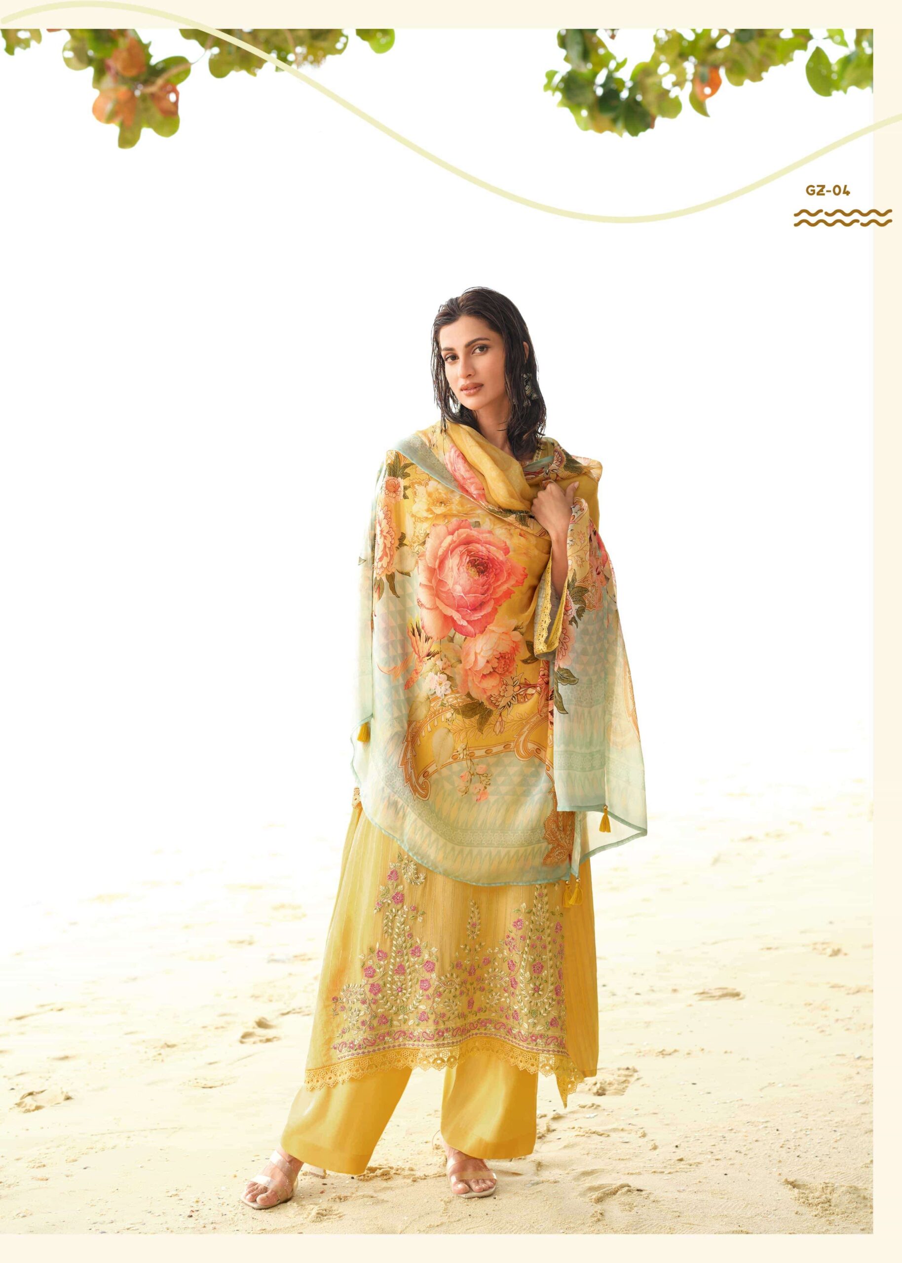 My Fashion Road Varsha Gulzaar Exclusive Chinon Chiffon Latest Suit | GZ – 04 My Fashion Road Varsha Gulzaar Exclusive Chinon Chiffon Latest Suit | GZ – 04