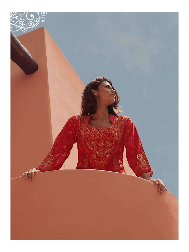 My Fashion Road Varsha Lovenote Exclusive Designer Muslin Dress | LT – 01