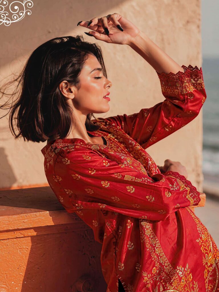 My Fashion Road Varsha Lovenote Exclusive Designer Muslin Dress | LT – 01