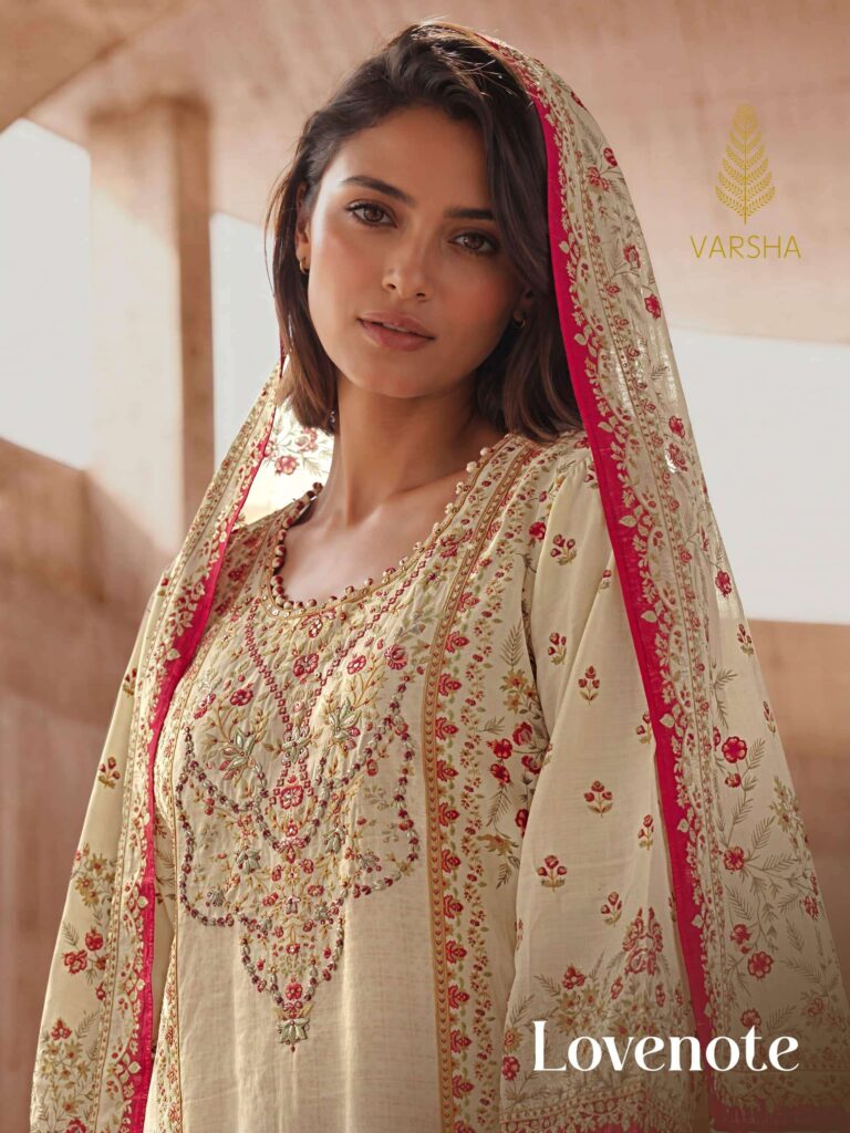 My Fashion Road Varsha Lovenote Exclusive Designer Muslin Dress | LT – 02