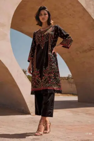 My Fashion Road Varsha Lovenote Exclusive Designer Muslin Dress | LT – 03