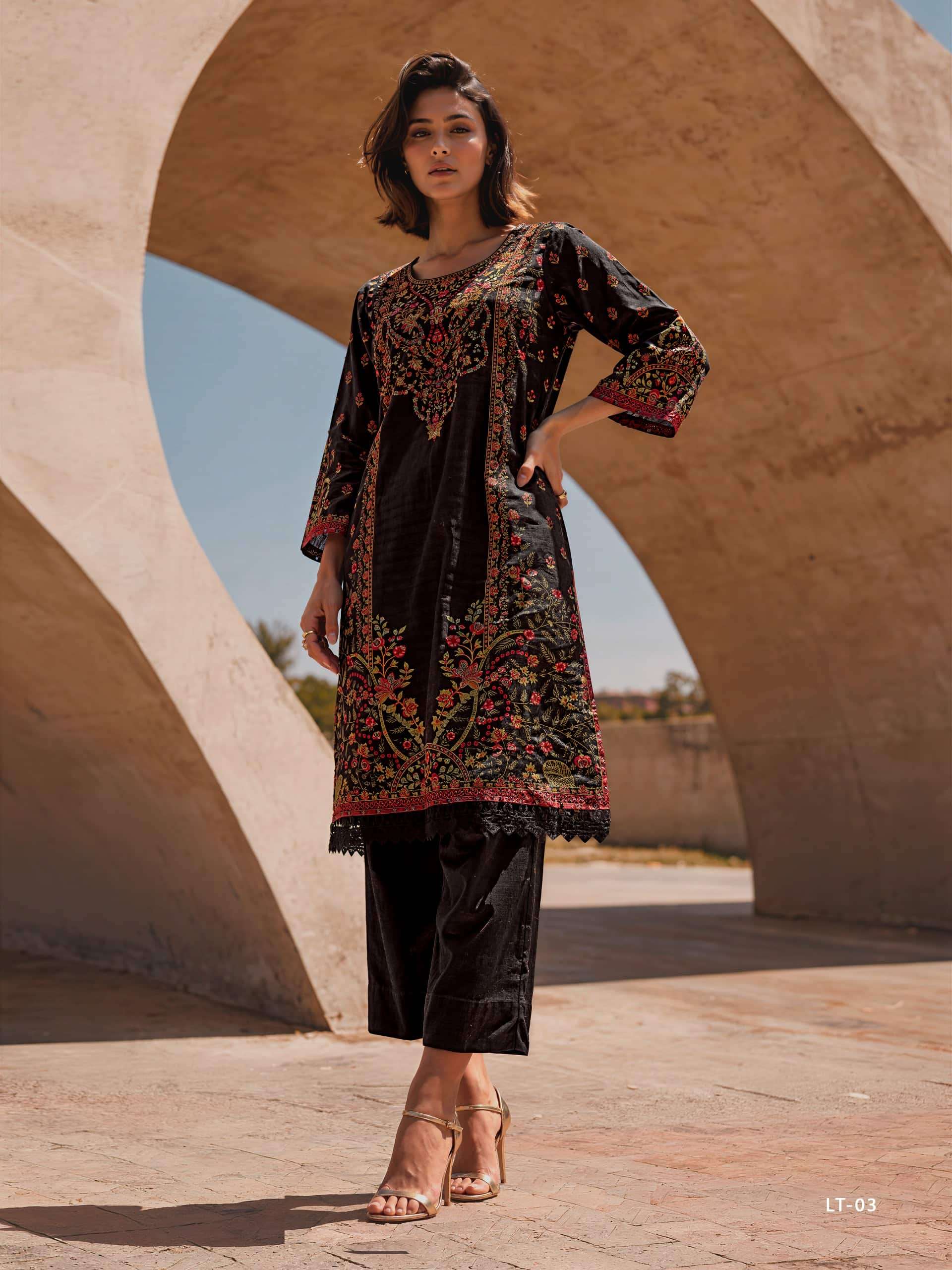 My Fashion Road Varsha Lovenote Exclusive Designer Muslin Dress | LT – 03 My Fashion Road Varsha Lovenote Exclusive Designer Muslin Dress | LT – 03