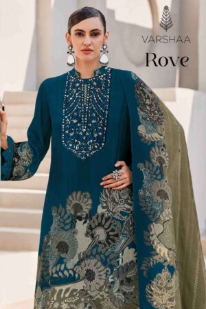 My Fashion Road Varsha Rove Premium Wear Muslin Dress | RV – 04