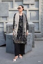 My Fashion Road Varsha The Black Edit Printed Cotton Suit | BE – 01