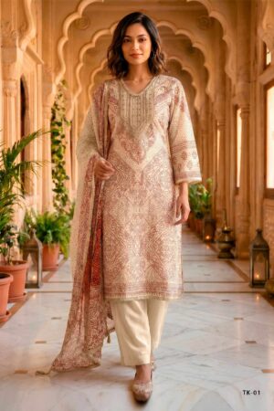 My Fashion Road Varsha The Tie And Knot Collection Muslin Dress | TK – 01