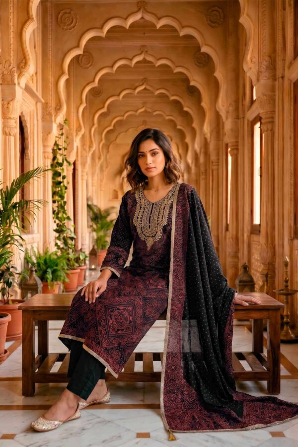 My Fashion Road Varsha The Tie And Knot Collection Muslin Dress | TK – 02