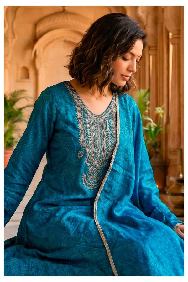 My Fashion Road Varsha The Tie And Knot Collection Muslin Dress | TK – 05
