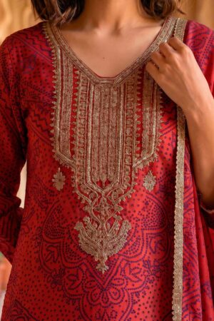 My Fashion Road Varsha The Tie And Knot Collection Muslin Dress | TK – 04