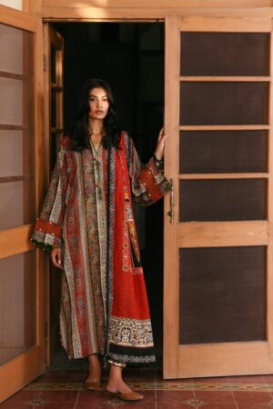 My Fashion Road Zaha Unstitched 3piece Suit | Raya