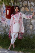 My Fashion Road Sana Safinaz Embroidered Muzlin Unstitched Suit – SS39