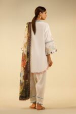 My Fashion Road Sana Safinaz Embroidered Muzlin Unstitched Suit – SS35
