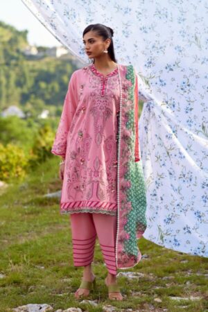 My Fashion Road Sana Safinaz Embroidered Muzlin Unstitched Suit – SS31