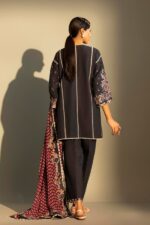 My Fashion Road Sana Safinaz Embroidered Muzlin Unstitched Suit – SS30