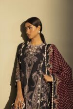 My Fashion Road Sana Safinaz Embroidered Muzlin Unstitched Suit – SS30