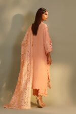 My Fashion Road Sana Safinaz Embroidered Muzlin Unstitched Suit – SS25