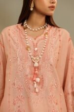 My Fashion Road Sana Safinaz Embroidered Muzlin Unstitched Suit – SS25