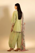 My Fashion Road Sana Safinaz Embroidered Muzlin Unstitched Suit – SS19