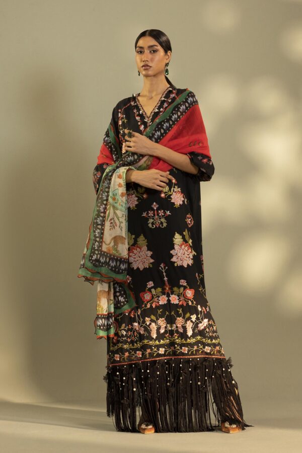 My Fashion Road Sana Safinaz Embroidered Muzlin Unstitched Suit – SS6 My Fashion Road Sana Safinaz Embroidered Muzlin Unstitched Suit – SS6