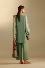 My Fashion Road Sana Safinaz Embroidered Muzlin Unstitched Suit – SS18