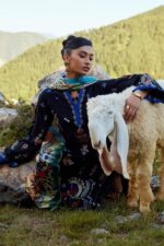 My Fashion Road Sana Safinaz Embroidered Muzlin Unstitched Suit – SS17