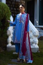 My Fashion Road Sana Safinaz Embroidered Muzlin Unstitched Suit – SS16
