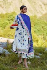 My Fashion Road Sana Safinaz Embroidered Muzlin Unstitched Suit – SS15