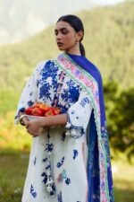 My Fashion Road Sana Safinaz Embroidered Muzlin Unstitched Suit – SS15