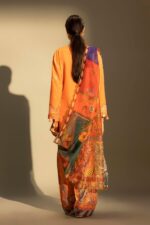 My Fashion Road Sana Safinaz Embroidered Muzlin Unstitched Suit – SS7