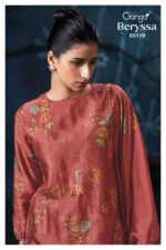 My Fashion Road Ganga Fashion Beryssa Fancy Russian Silk Ladies Dress | S5179 – A