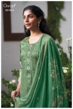 My Fashion Road Ganga Fashion Elnaaz Premium Cotton Satin Salwar Suit | S5138 – A
