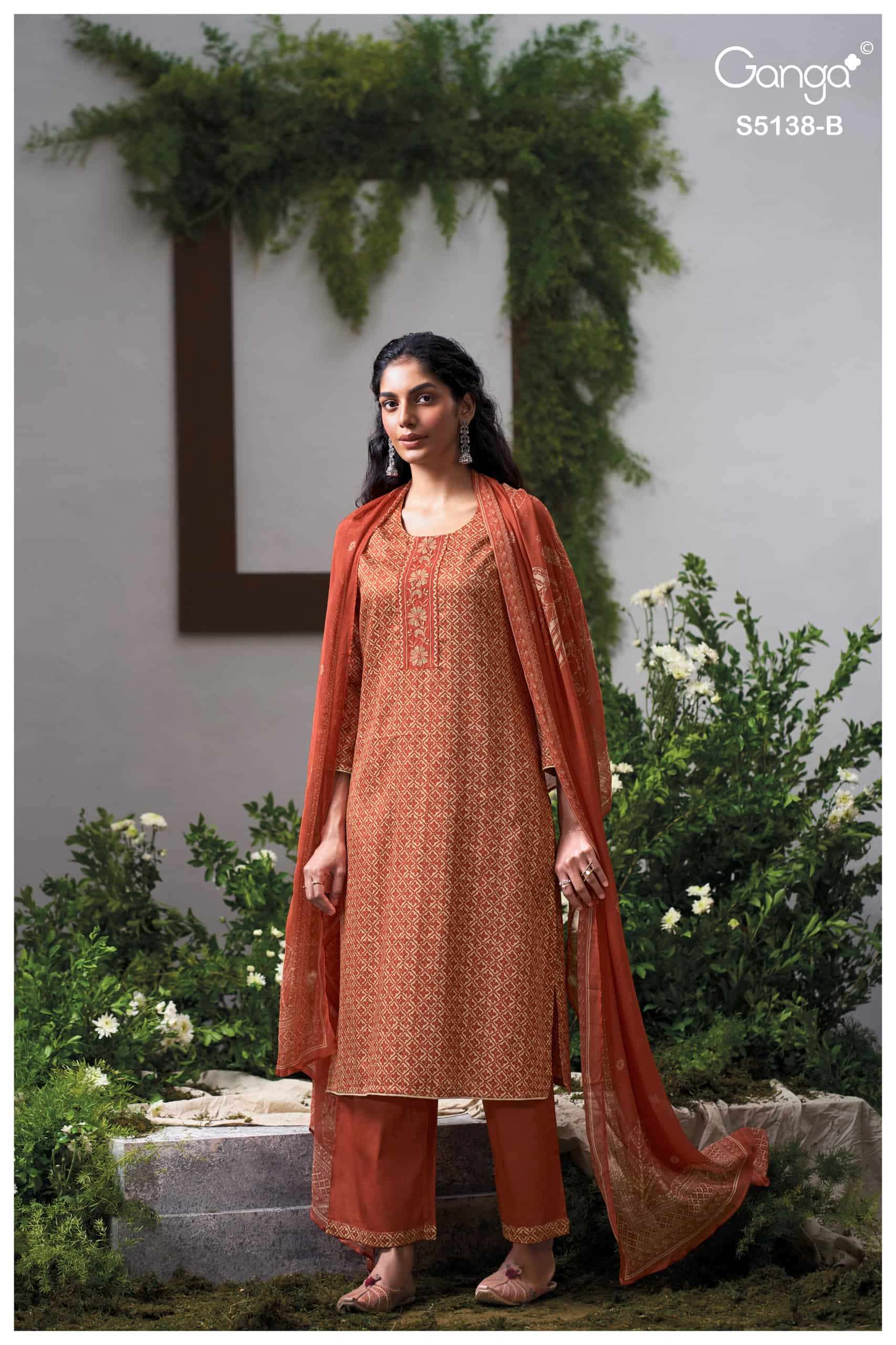 My Fashion Road Ganga Fashion Elnaaz Premium Cotton Satin Salwar Suit | S5138 – B My Fashion Road Ganga Fashion Elnaaz Premium Cotton Satin Salwar Suit | S5138 – B