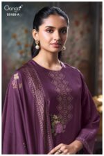 My Fashion Road Ganga Fashion Evyra Pure Russian Silk Salwar Suit | S5189 – A