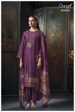My Fashion Road Ganga Fashion Evyra Pure Russian Silk Salwar Suit | S5189 – A