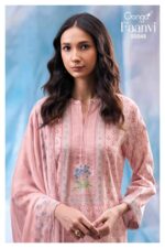 My Fashion Road Ganga Fashion Faanvi Exclusive Cotton Satin Premium Suit | S5048 – B