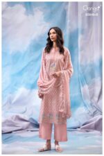 My Fashion Road Ganga Fashion Faanvi Exclusive Cotton Satin Premium Suit | S5048 – B