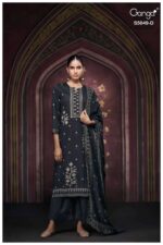 My Fashion Road Ganga Fashion Jolie Exclusive Cotton Satin Dress | S5049 – D