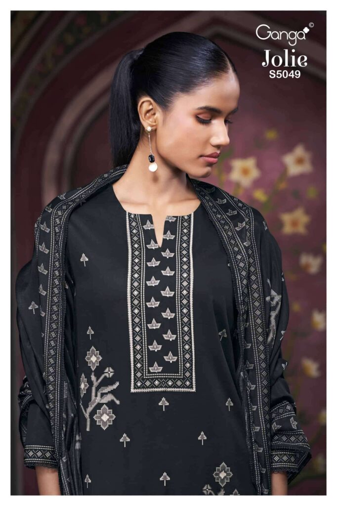 My Fashion Road Ganga Fashion Jolie Exclusive Cotton Satin Dress | S5049 – D My Fashion Road Ganga Fashion Jolie Exclusive Cotton Satin Dress | S5049 – D