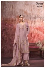 My Fashion Road Ganga Fashion Sayani Pure Bemberg Silk Ladies Suit | S5155 – B