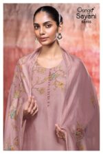 My Fashion Road Ganga Fashion Sayani Pure Bemberg Silk Ladies Suit | S5155 – B