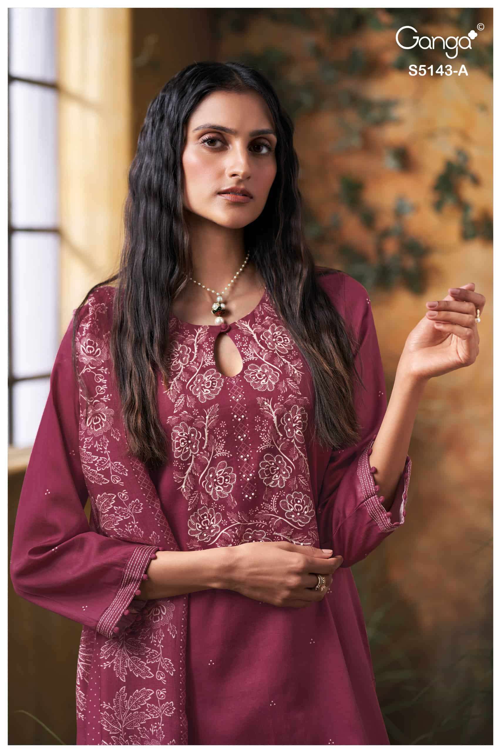 My Fashion Road Ganga Fashion Urvita Exclusive Cotton Satin Dress | S5143 – A My Fashion Road Ganga Fashion Urvita Exclusive Cotton Satin Dress | S5143 – A