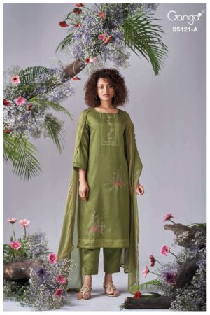 My Fashion Road Ganga Fashion Yalina Fancy Cotton Satin Salwar Suit | S5121 – A My Fashion Road Ganga Fashion Yalina Fancy Cotton Satin Salwar Suit | S5121 – A