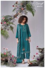 My Fashion Road Ganga Fashion Yalina Fancy Cotton Satin Salwar Suit | S5121 – D