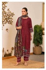 My Fashion Road Jay Vijay Anitraa Fancy Tussar Silk Latest Suit Sets | 3330 – C