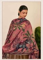 My Fashion Road Jay Vijay Anitraa Fancy Tussar Silk Latest Suit Sets | 3330 – A